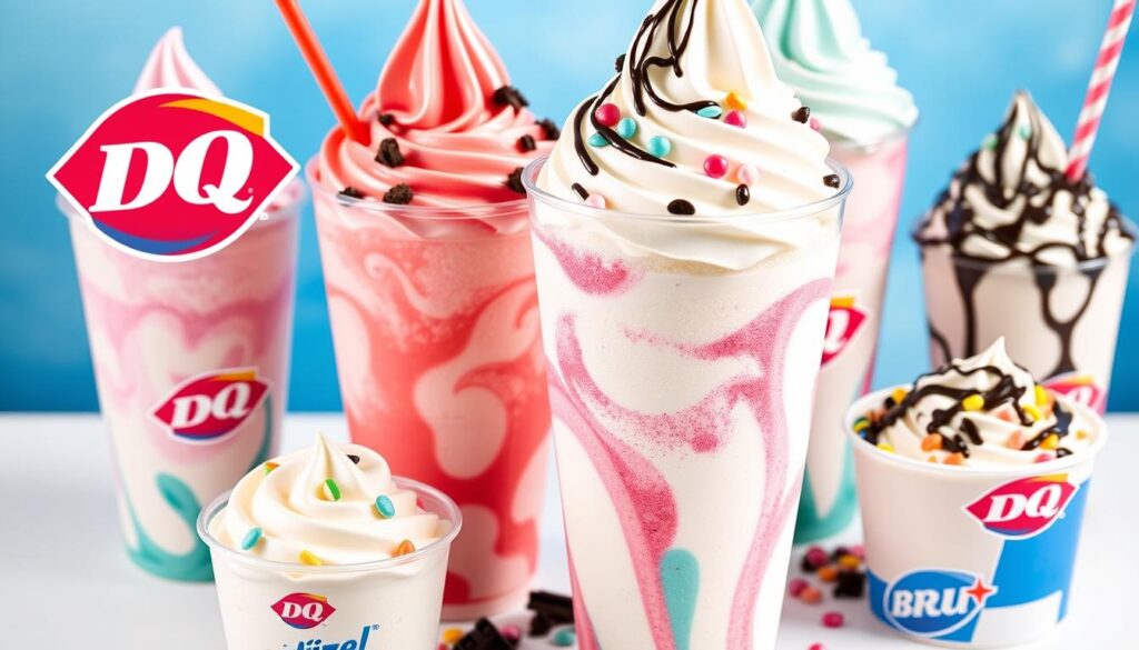 Dairy Queen Blizzard ingredients and sizes