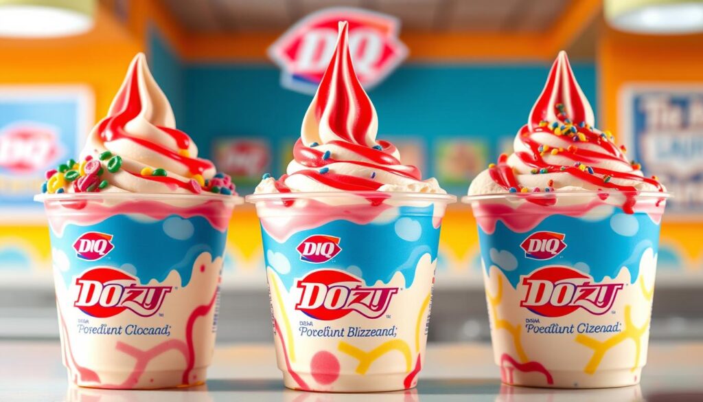 Dairy Queen Blizzard sizes