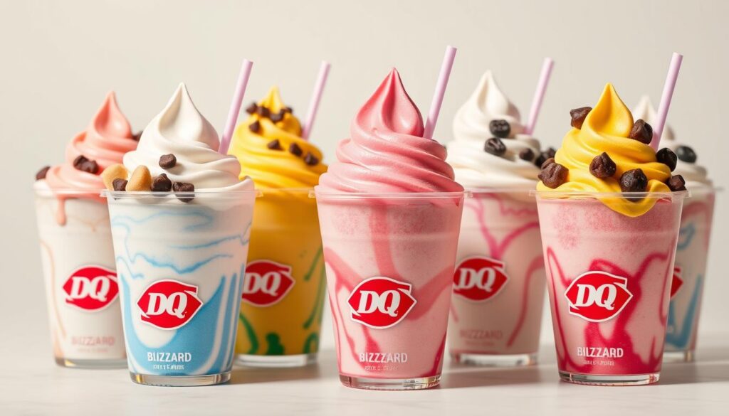 Dairy Queen Blizzard varieties
