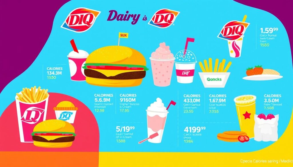 Dairy Queen calories breakdown