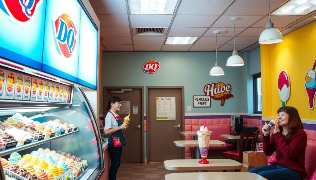 Dairy Queen ice cream experience