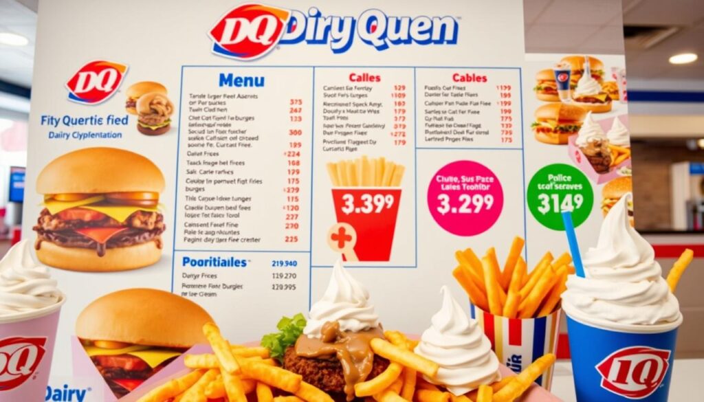 Dairy Queen menu nutrition